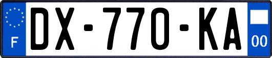 DX-770-KA