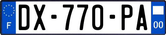 DX-770-PA