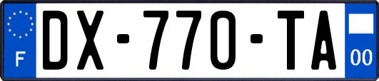 DX-770-TA