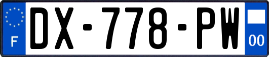 DX-778-PW