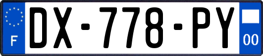 DX-778-PY