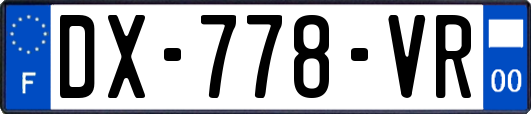 DX-778-VR