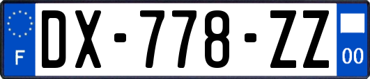 DX-778-ZZ