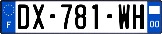 DX-781-WH