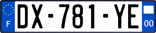 DX-781-YE