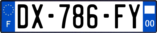 DX-786-FY