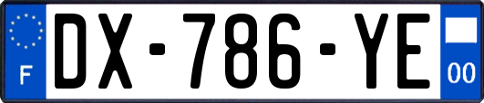 DX-786-YE