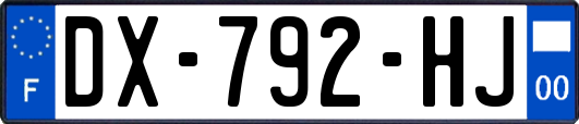 DX-792-HJ