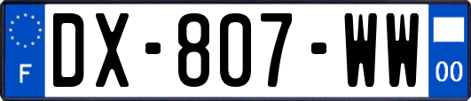 DX-807-WW