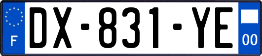 DX-831-YE