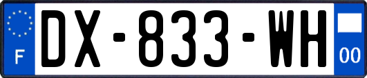 DX-833-WH
