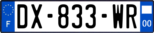 DX-833-WR
