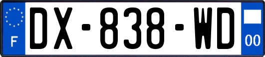 DX-838-WD