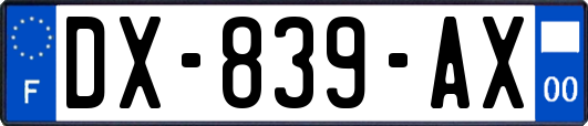 DX-839-AX