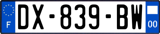 DX-839-BW