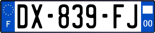 DX-839-FJ