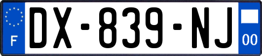 DX-839-NJ