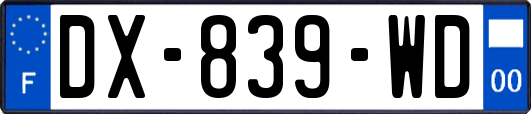 DX-839-WD