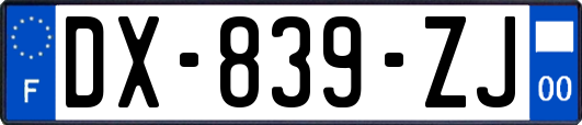 DX-839-ZJ