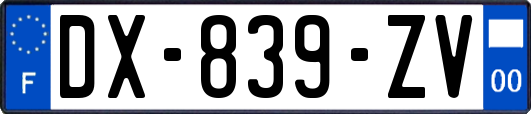 DX-839-ZV