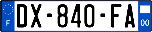 DX-840-FA