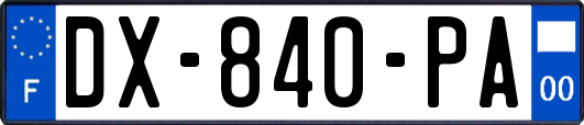 DX-840-PA