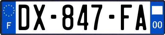 DX-847-FA