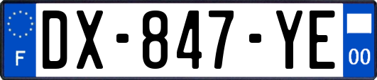 DX-847-YE