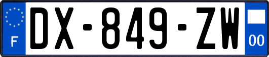 DX-849-ZW