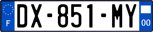 DX-851-MY