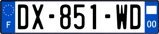 DX-851-WD