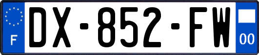 DX-852-FW