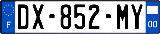 DX-852-MY