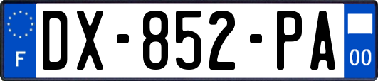 DX-852-PA