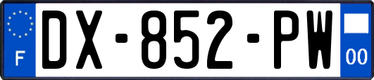 DX-852-PW