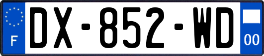 DX-852-WD