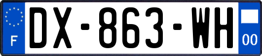 DX-863-WH