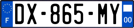 DX-865-MY