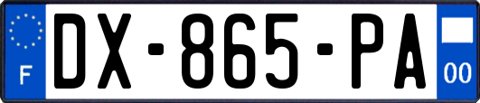 DX-865-PA