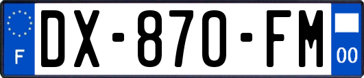 DX-870-FM