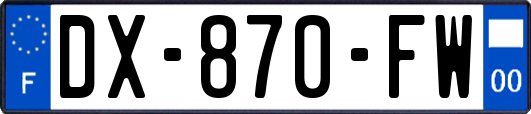 DX-870-FW
