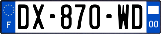 DX-870-WD