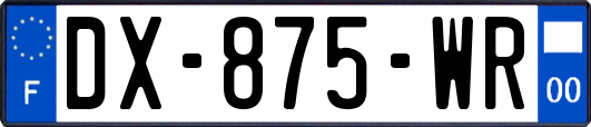 DX-875-WR