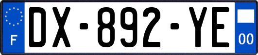 DX-892-YE