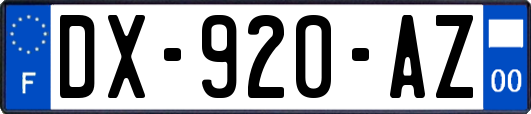 DX-920-AZ