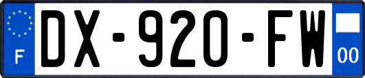 DX-920-FW