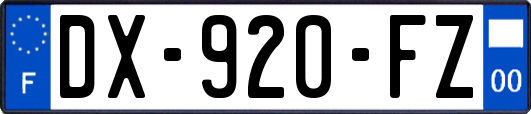 DX-920-FZ