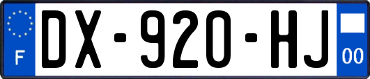 DX-920-HJ