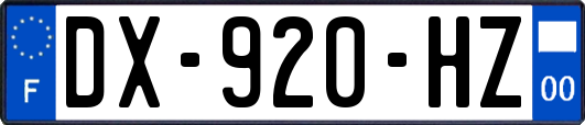 DX-920-HZ