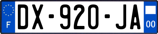 DX-920-JA